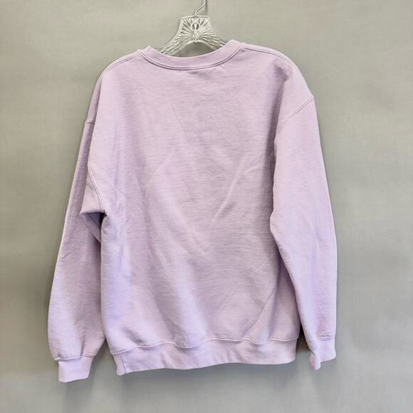 Def Leppard goodie two sleeves High 'n' Dry logo purple sweatshirt Size medium - Picture 15 of 16